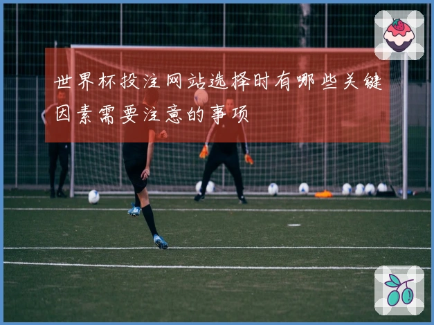 世界杯投注网站选择时有哪些关键因素需要注意的事项